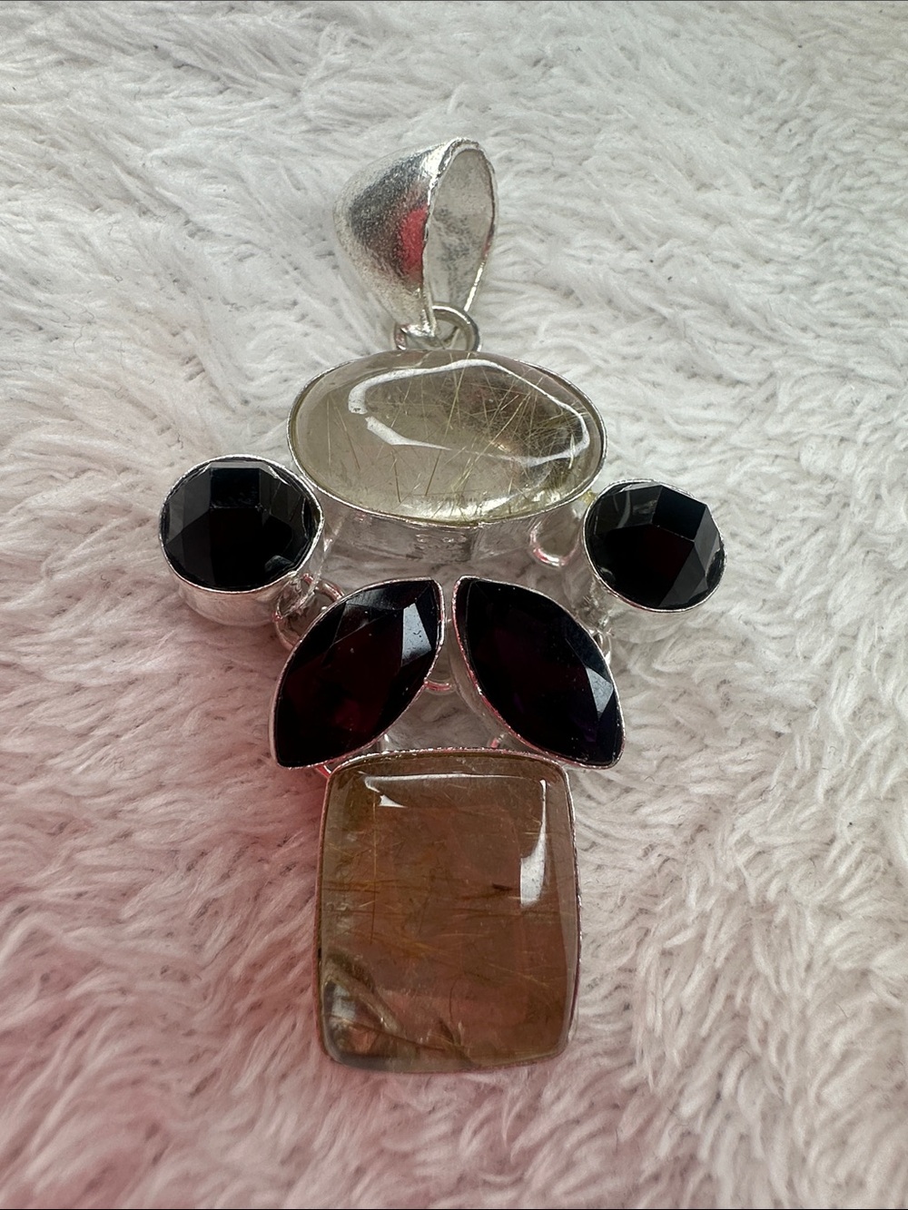 Crystal Goddess Gemstone pendant